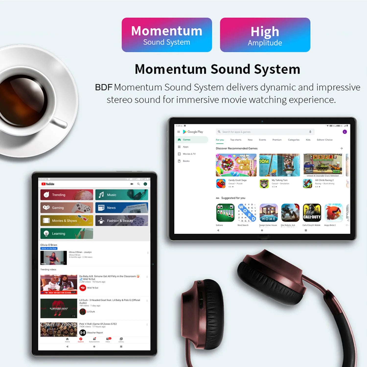 Tablet BDF - Android 13, Octa-Core, 4GB RAM, 64GB, WiFi, Bluetooth Tablet BDF - Android 13, Octa-Core, 4GB RAM, 64GB, WiFi, Bluetooth